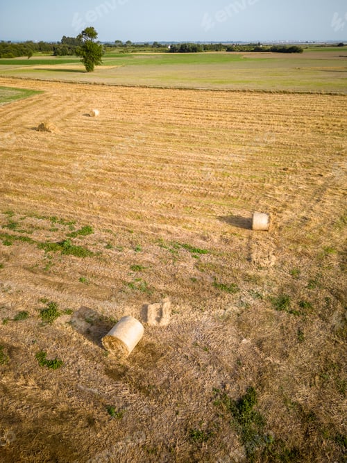 Preview: Aerial View of rural landscape