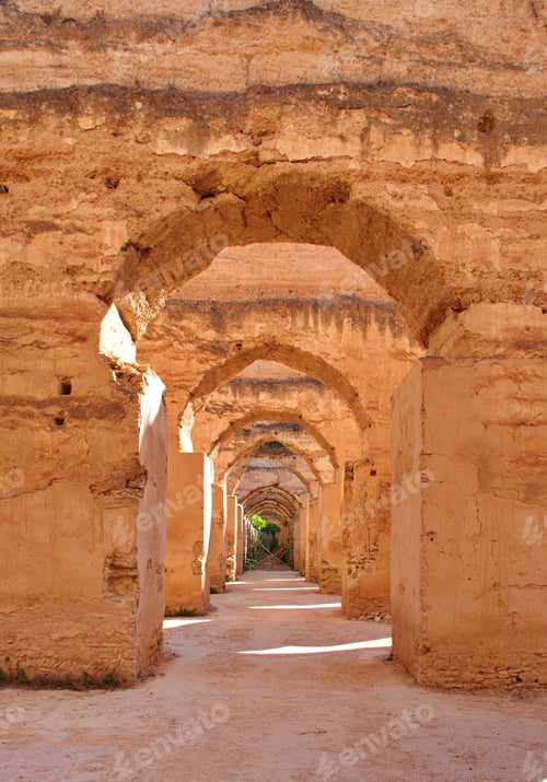 Preview: Ruins and arches in Meknes, Morocco