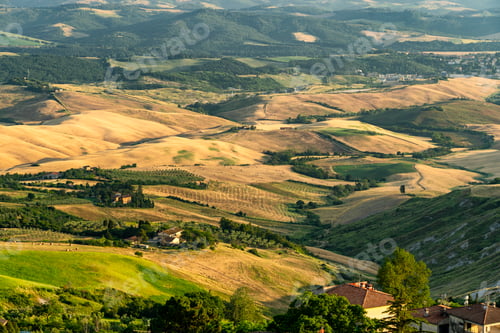 Preview: Panoramic view from Volterra, Tuscany