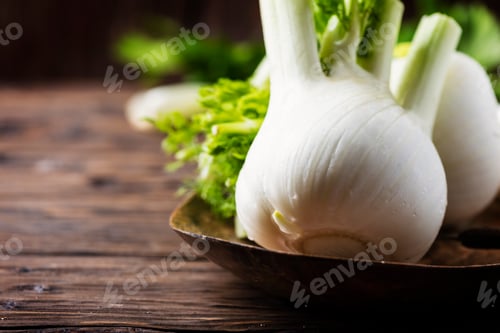 Vista previa: Raw fresh fennel