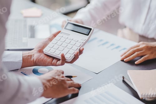 Preview: The financiers are calculating personal taxes for their customers.
