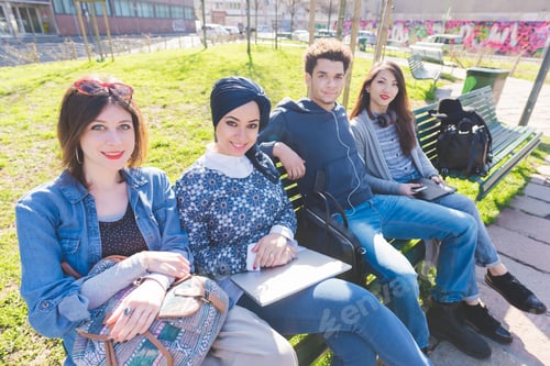 Preview: Multiracial group young people