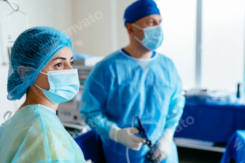 Preview: Healthcare Team Working in an Operating Room