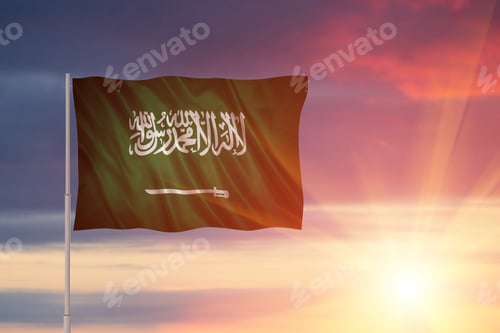 Preview: Flag of the Saudi Arabia