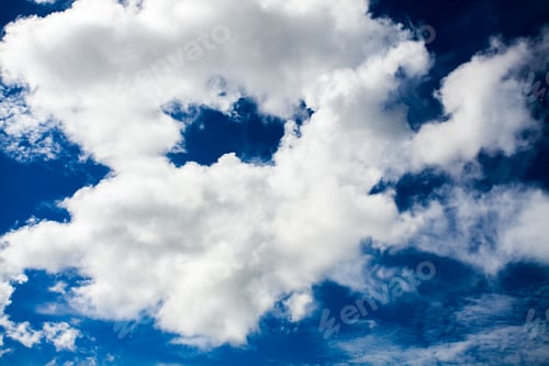 Preview: colorful dramatic sky with cloud at sunset.