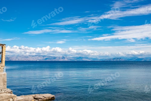 Preview: Sealine near Corfu island, Greece