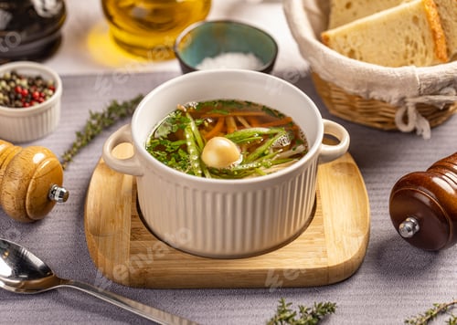 Preview: Classic chicken vegetable soup