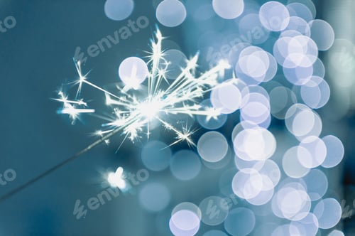 Visualização: Bokeh abstrato como sobreposição