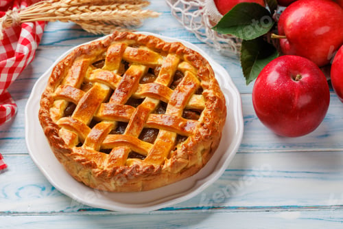 Preview: Delicious Apple Pie with Fresh Apples