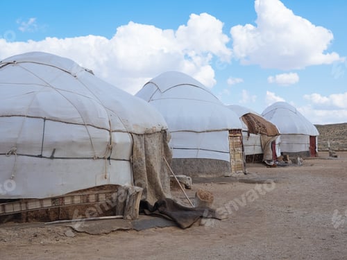 Preview: Traditional yurta houses of nomads