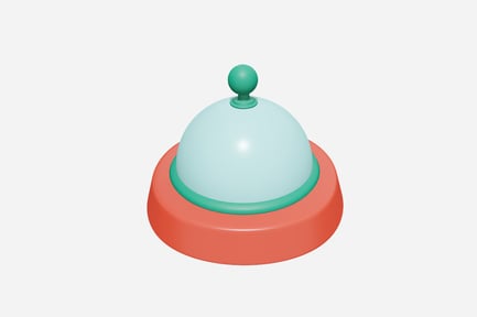 Preview: Service Counter Desk Bell
