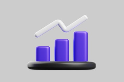 Preview: Upward Trend Bar Graph