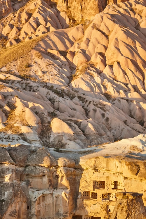 Preview: Troglodyte dwellings. Goreme open air museum. Rose valley. Anatolia, Turkey