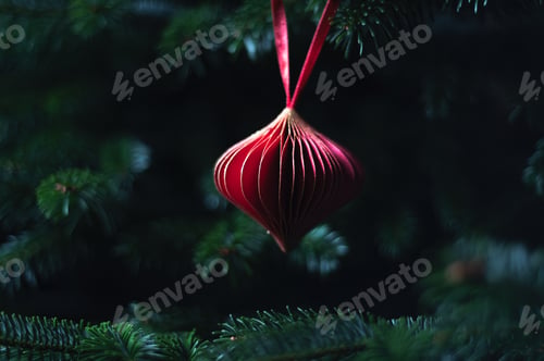Preview: Trendy paper Christmas tree baubles
