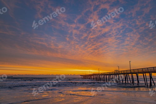 Preview: Colorful sunrise at Virginia Beach