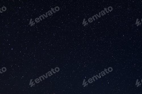 Preview: Night starry sky background, universe