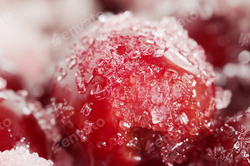 Preview: Preparing organic cherry jam. Sweet homemade black cherry jam.