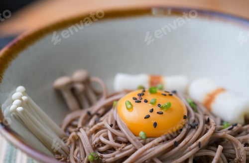 Preview: Soba with yolk