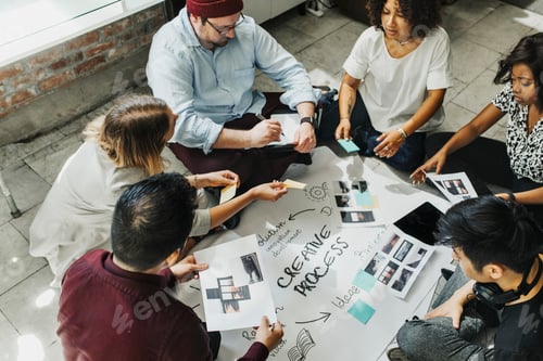 Preview: Startup business team brainstorming
