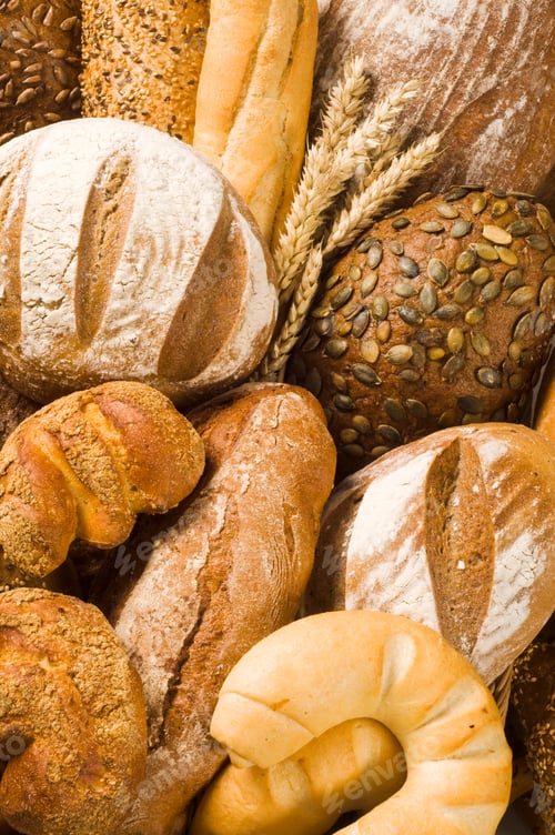 Preview: Variety of fresh bread