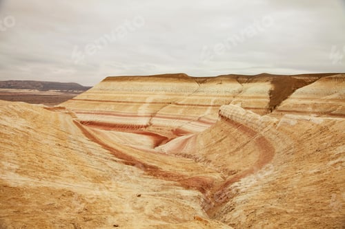 Preview: Unique geological feature known as tiger-striped mountains