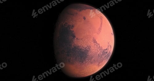 Preview: Beautiful view of the planet Mars