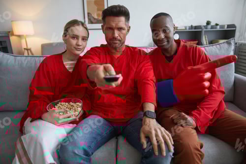 Preview: Sports Fans Watching TV