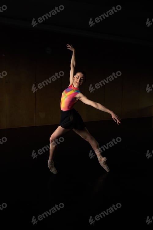 Preview: Warm-up and rehearsal of a professional ballet dancer