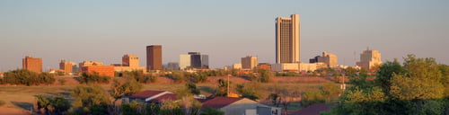 Preview: Golden Light hits the Buildings and Landscape of Amarillo Texas