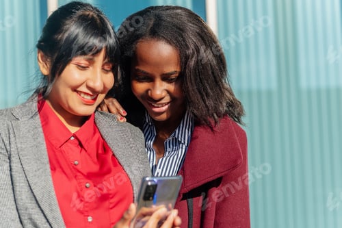Preview: African girl and Latin woman
