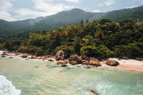 Preview: Big island Ilha Grande aventureiro beach Angra dos Reis, Rio de Janeiro, Brazil