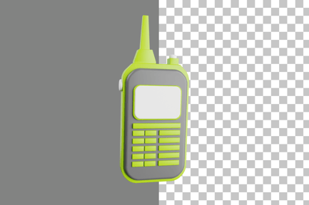 Aperçu: Icône Walkie Talkie 3D