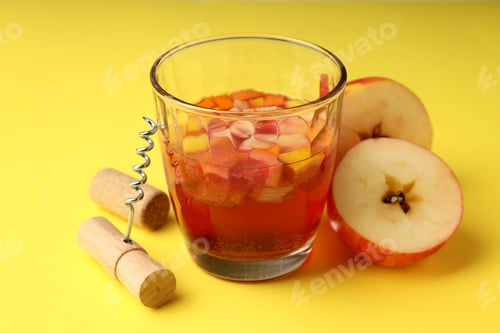 Preview: Concept of drink with Sangria, close up