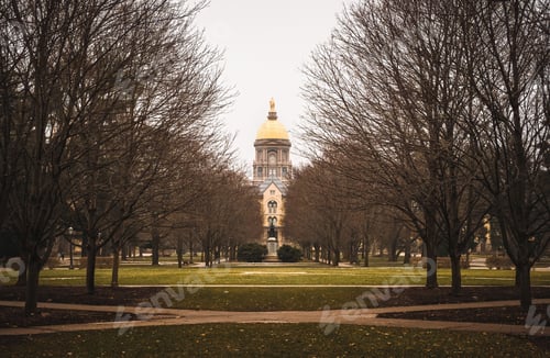 Preview: University of Notre Dame's Main Administration Building