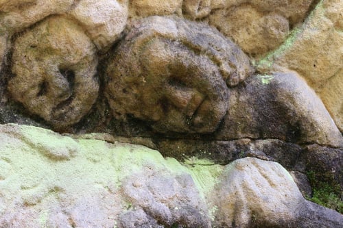 Preview: Detail of heads of cherubs