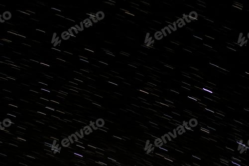 Preview: Beautiful night sky with a knife of bright bloor stars