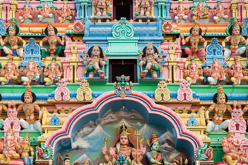 Preview: hindu temple detail in singapore