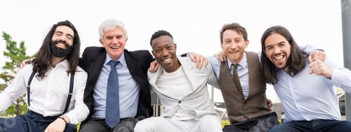 Preview: multiracial coworkers of different ages