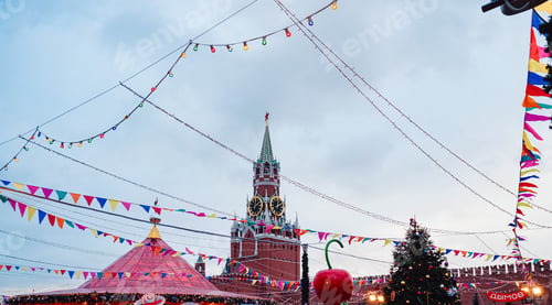 Preview: New year in the capital of Russia.