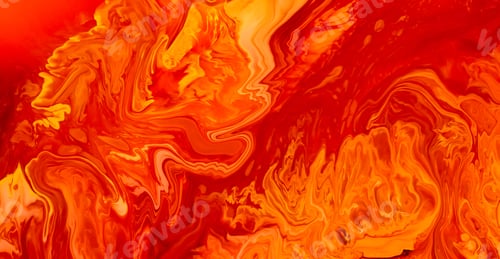 Preview: Abstract flow of liquid paints in mix