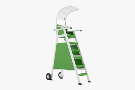 Preview: Regulation Tennis Umpire Chair with Canopy