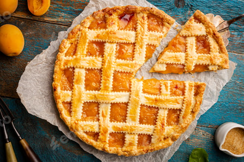 Preview: Summer apricot pie