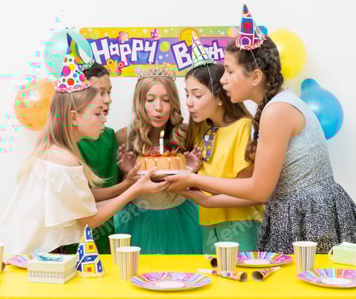 Preview: teenagers at a birthday party