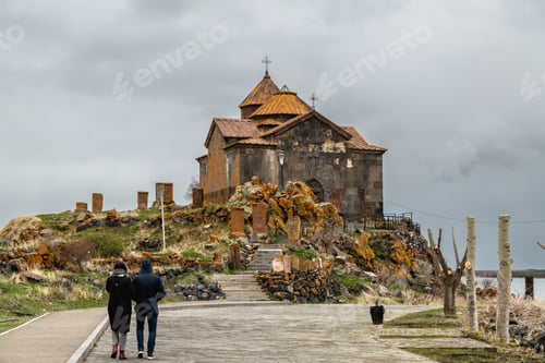 Preview: Hayravank Monastery on coast of Sevan Lake in Armenia