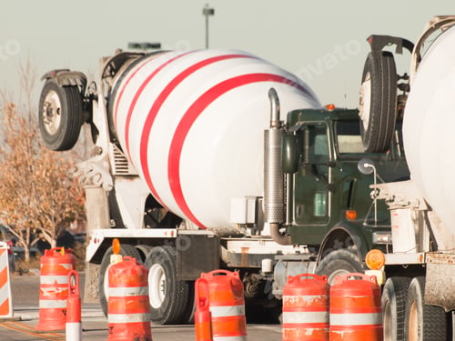 Preview: Cement mixer truck