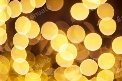 Preview: Blur - abstract bokeh circle string lights for background wallpaper