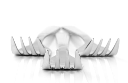 Preview: Abstract close up of forks