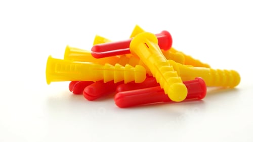 Preview: Colorful plastic dowels