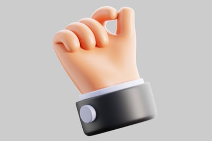 Preview: A cartoon hand clenches into a fist.