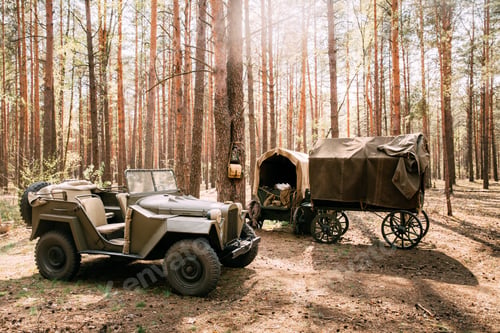 Preview: Russian Soviet World War Ii Four-wheel Drive Army Truck Gaz-67 C